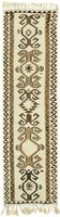 Turkish Handwoven Vintage Herki Kilim 104 cm x 336 cm