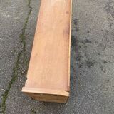 Vintage Scandinavian bookshelf in solid oak from the 1980s.