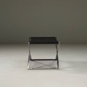 Folding stool PK91 by Poul Kjærholm for Fritz Hansen, 1960s Denmark.
