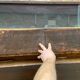 Furniture Back restaurant bar counter vintage line 1960