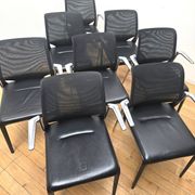 Set of 8 MediaSlim chairs, Vitra