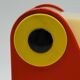Playful 1970s Italian Toucan Light in Red and Yellow by Enea Ferrari