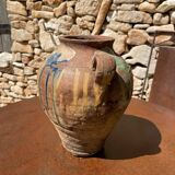 Terracotta pot jar