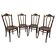 Chaises de salle à manger Bentwood par Thonet Austria