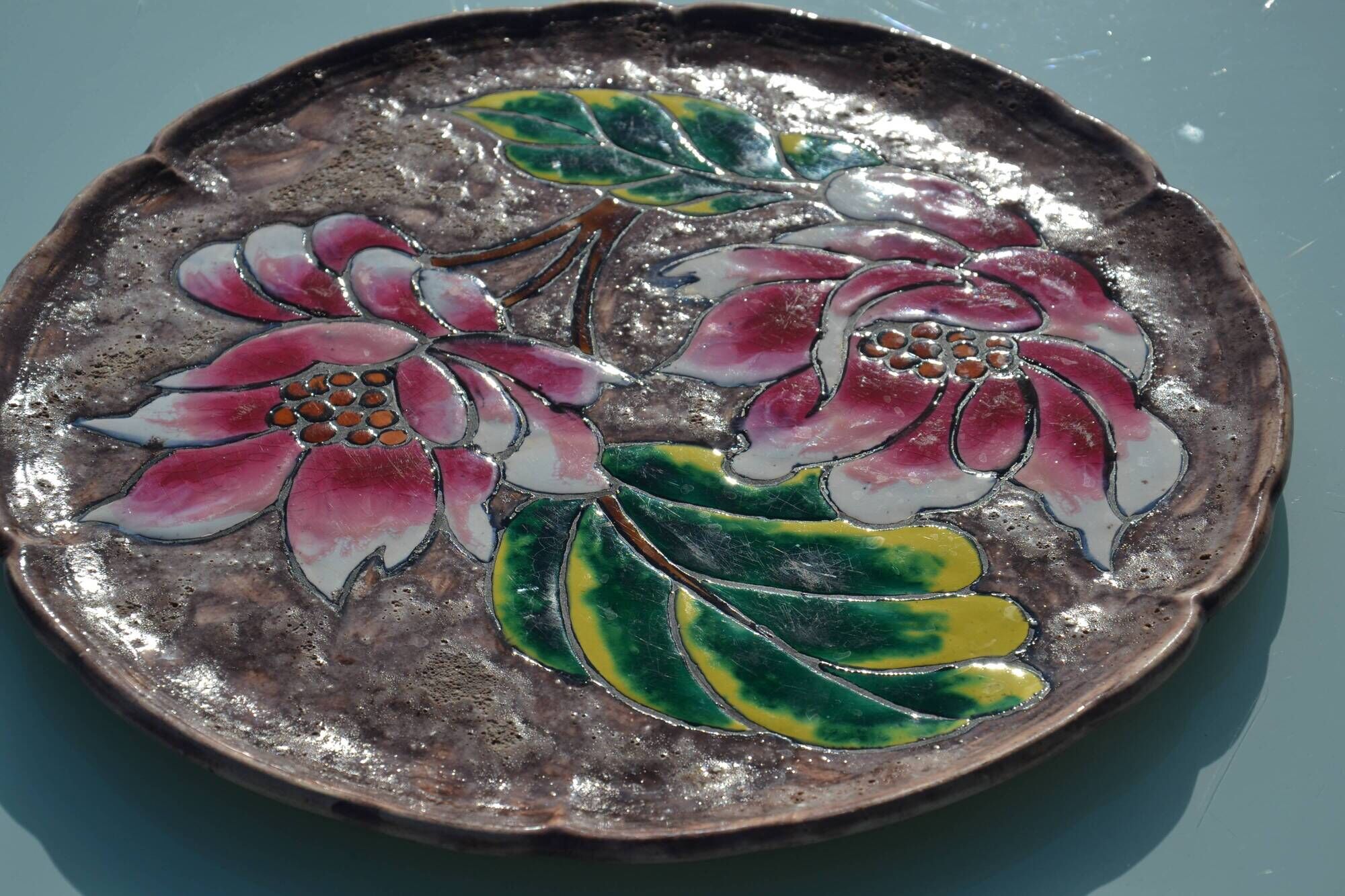 3 decorative plates from Vallauris