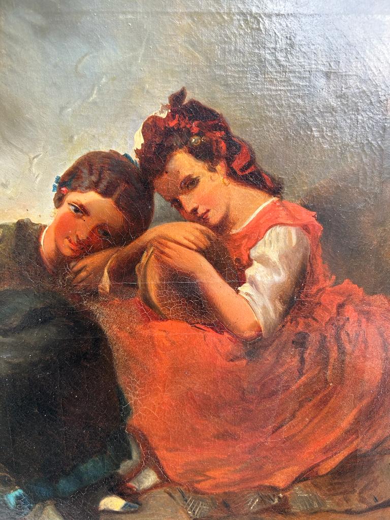 Painting - Painting on canvas orientalist late nineteenth century