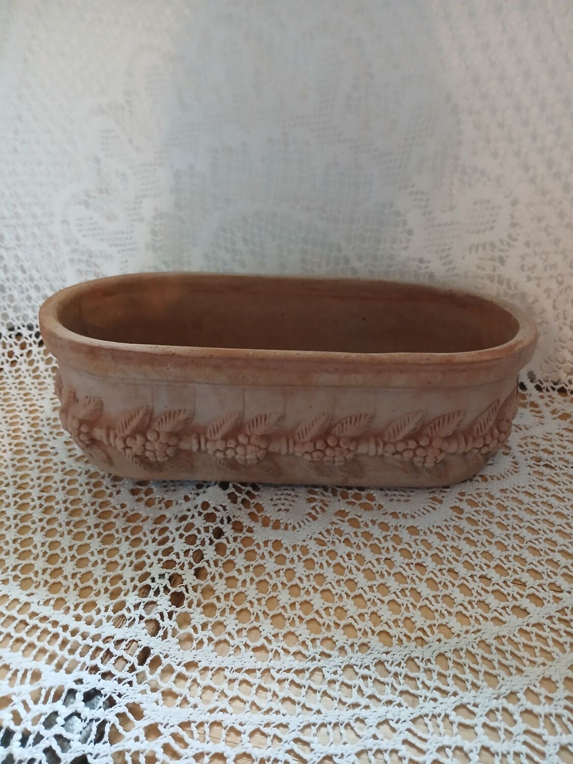 Tuscan terracotta planter