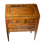 Louis XVI style secretary with walnut donkey