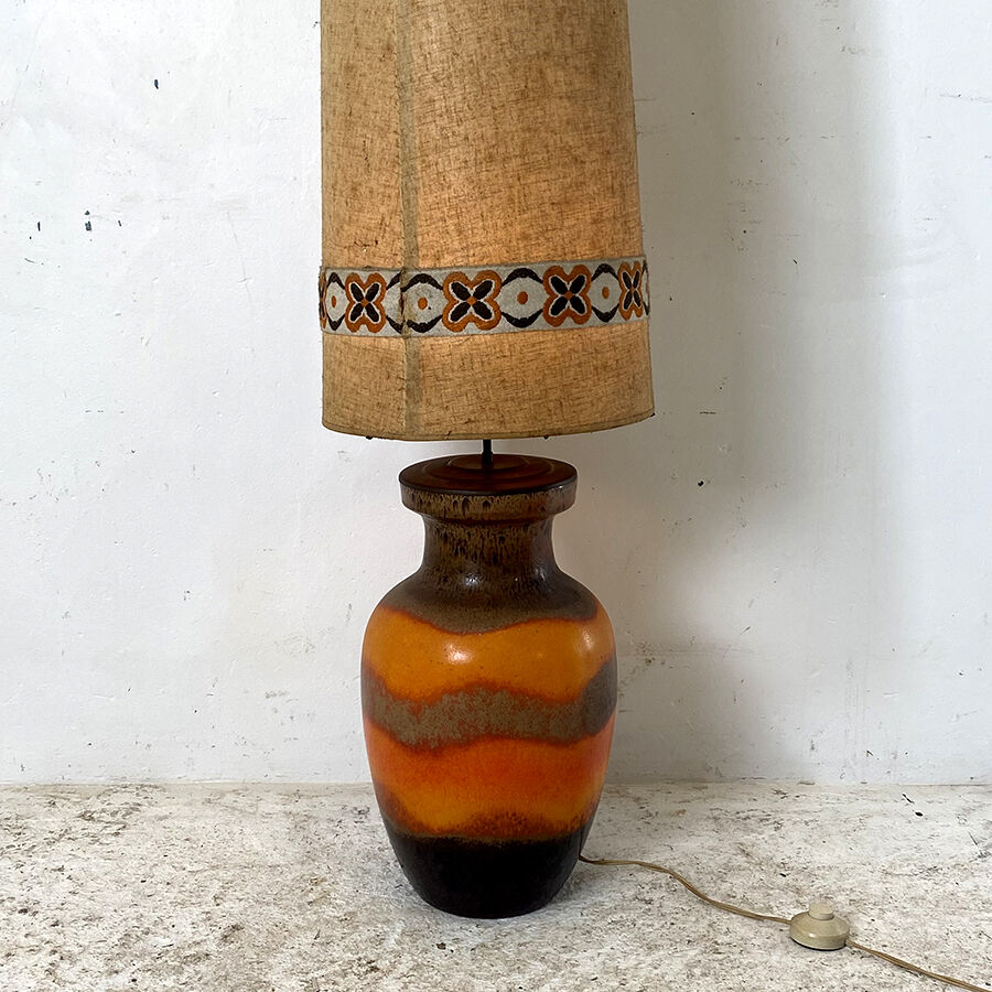 West Germany vintage lamp 70's