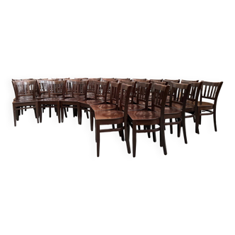 Set of 44 Bistro Chairs