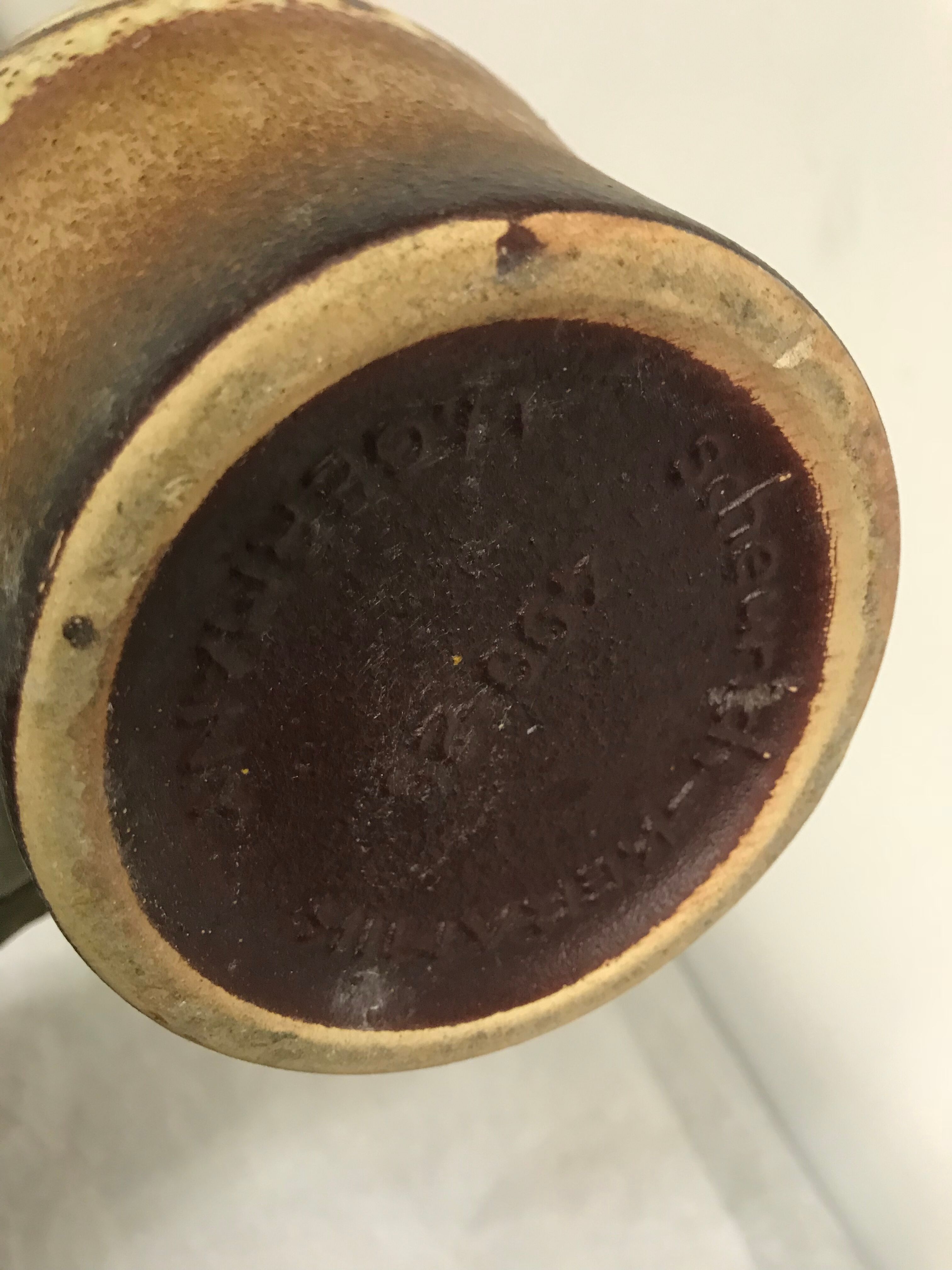 German ceramic vase West Germany