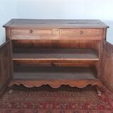 Louis XV oak sideboard