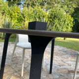 Magis table and 4 jasper morrison chairs