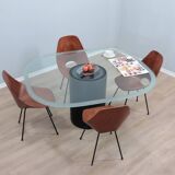 Dining table 'Tobio' Afra & Tobia Scarpa for B&B Italia 1970s