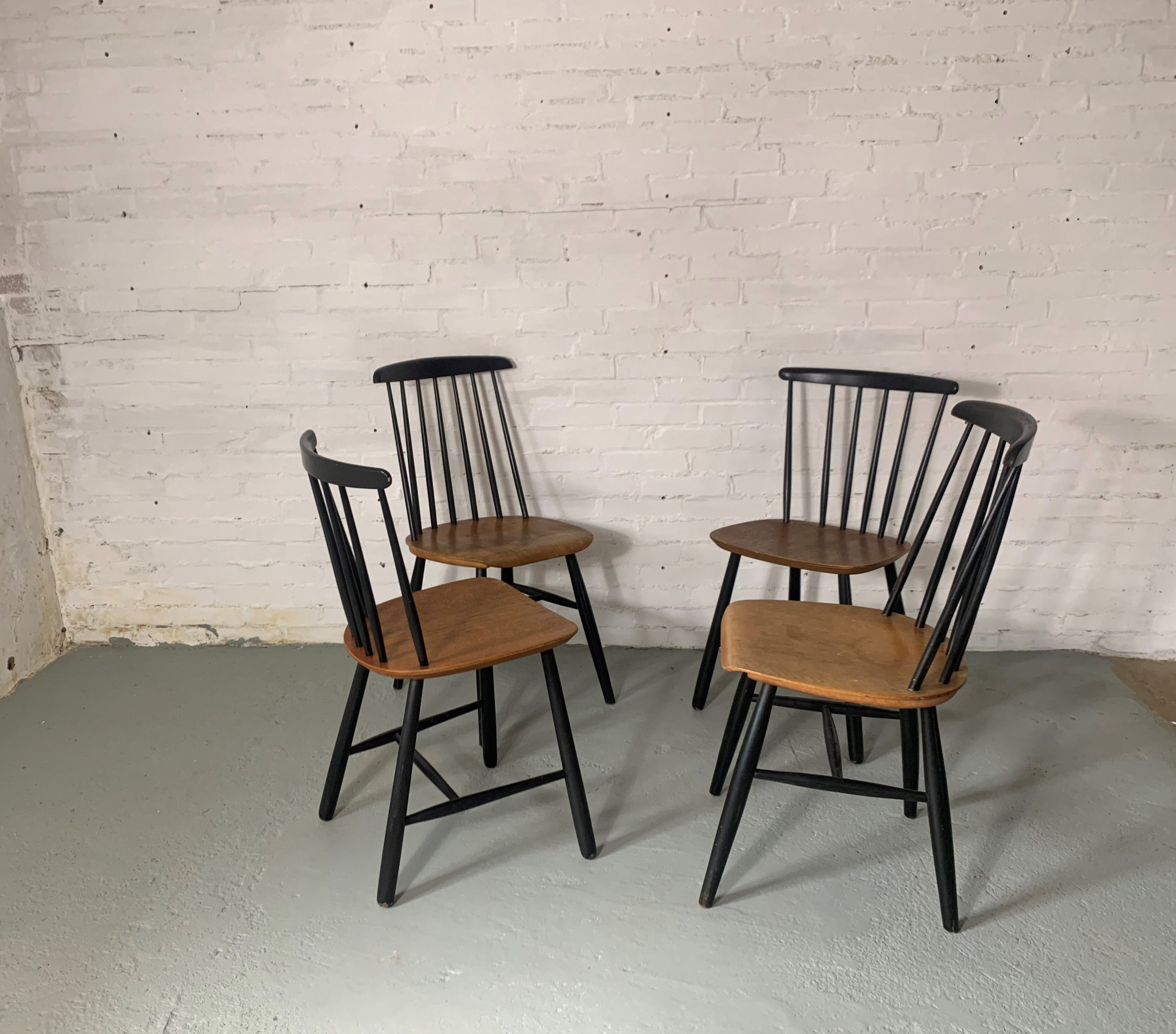 Lot de 4 chaises