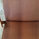 Paire de fauteuil vintage année 50 60 pieds compas scandinave