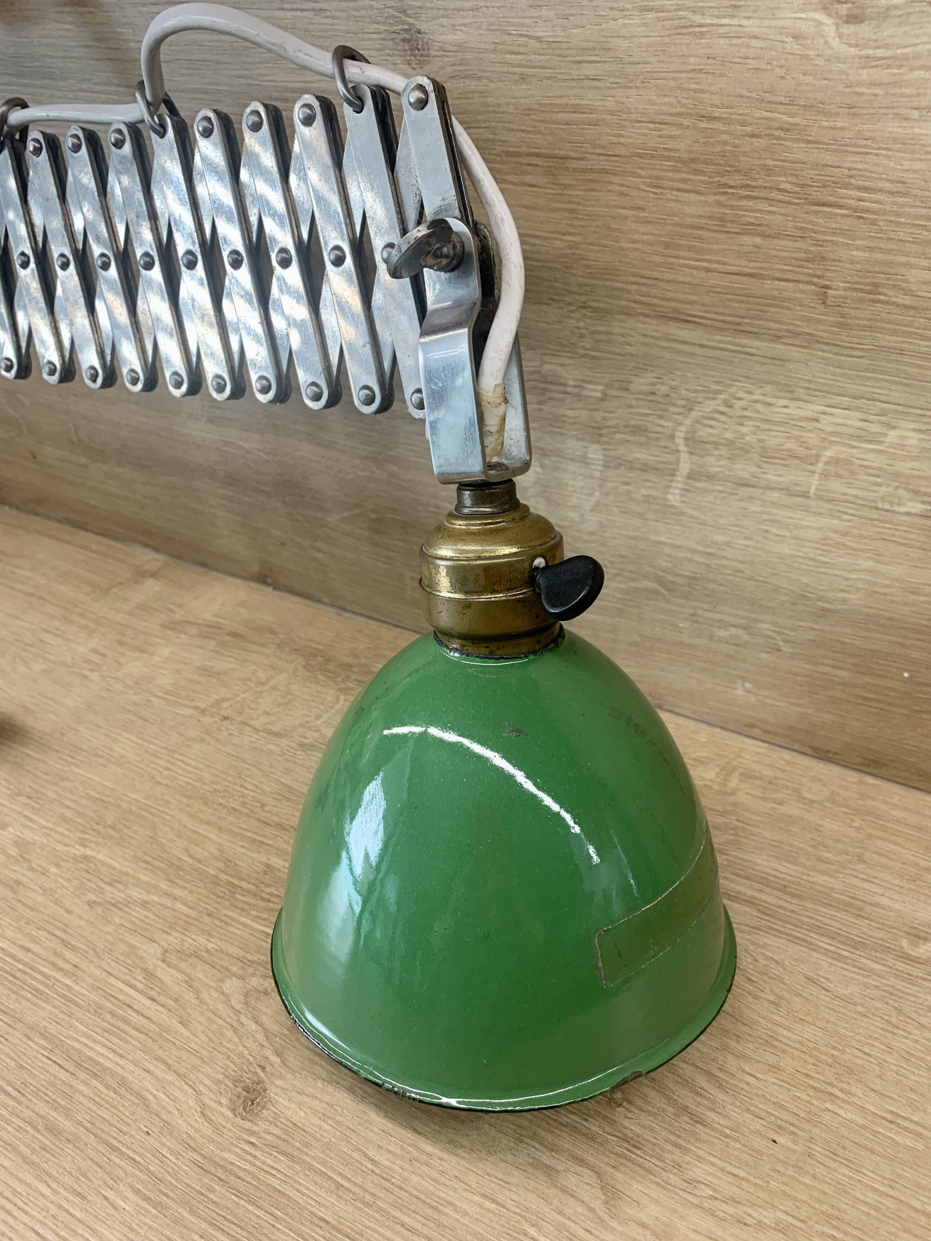 Scissor wall lamp, 1960s