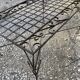 Table basse pour le salon ou pour le jardin - fer forgé