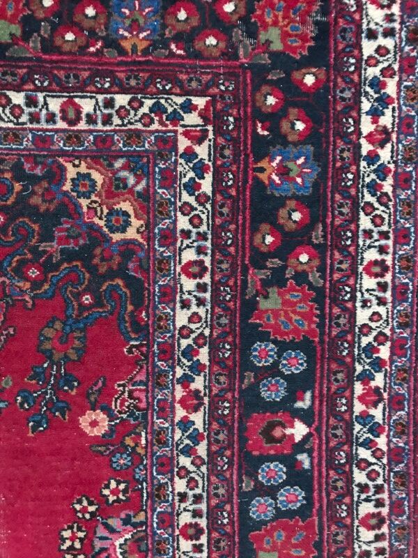Former carpet Persian Mashhad done hand 200 X 280 CM