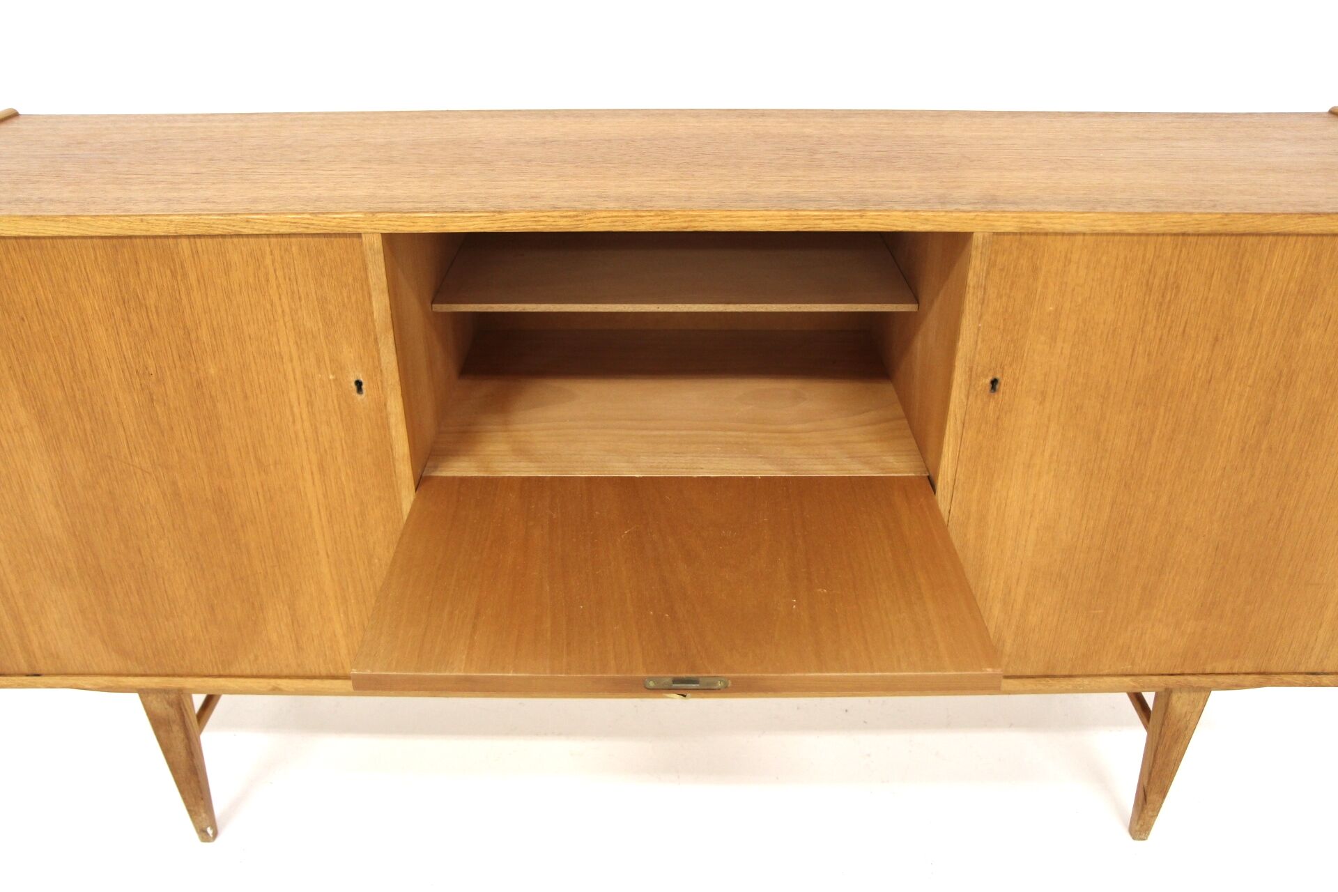 Scandinavian teak and oak enfilade, Sweden, 1960