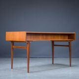Mid-Century Teak Freestanding Desk from Bartels, 1960s