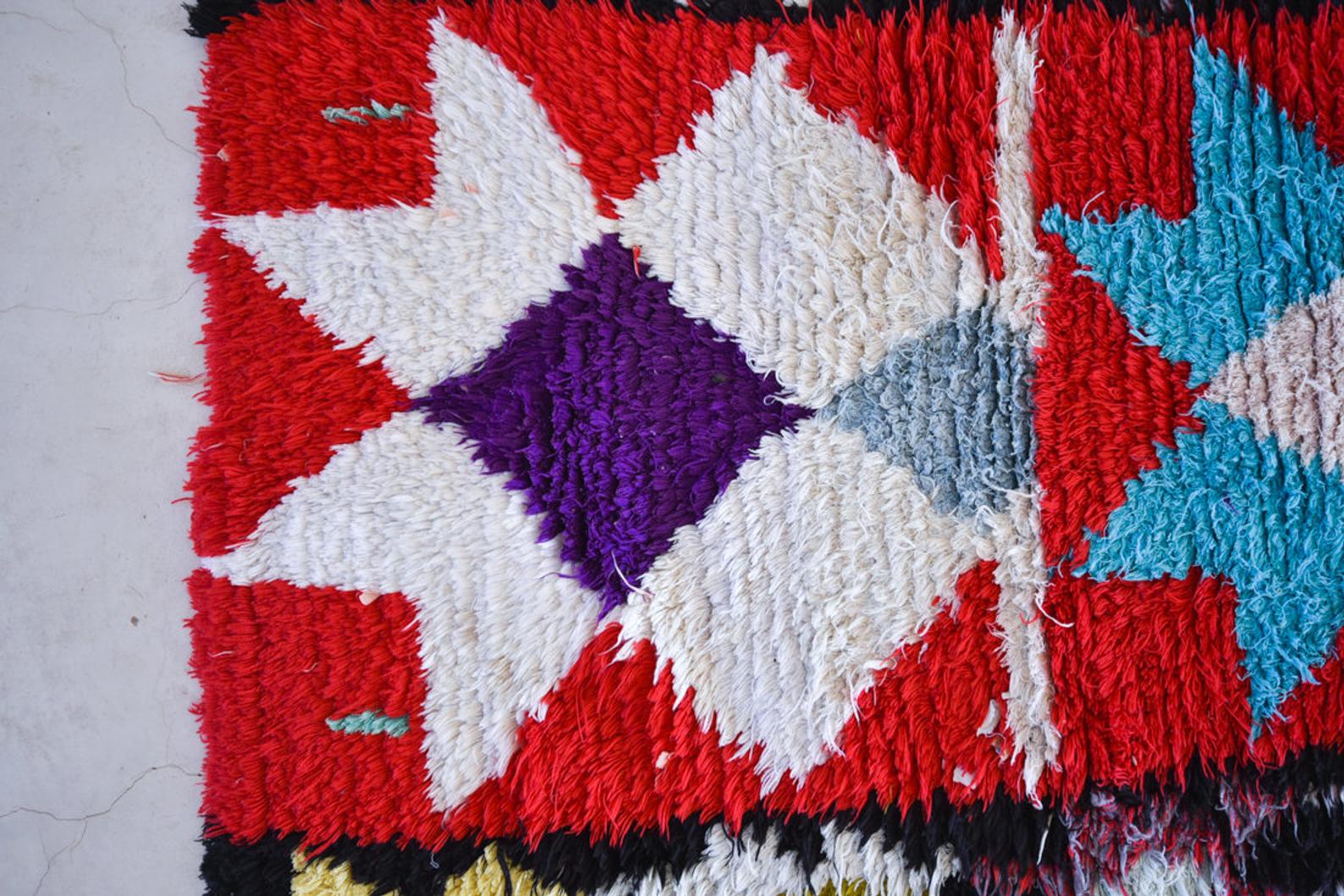 Carpet boucherouite 85x243cm