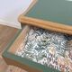 Wooden bedside table