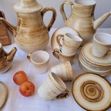 Coffee service for 10 people Longchamp 23 pieces 70s