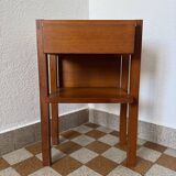 60s Scandinavian style bedside table