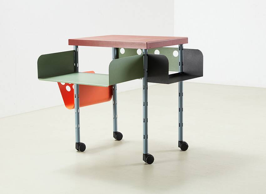 Konstantin Grcic Rare Refolo Trolley pour Aleph Atlantide 1995