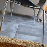 Chaise 3107 noire Arne Jacobsen