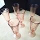6 Luminarc Rosaline Champagne Flutes