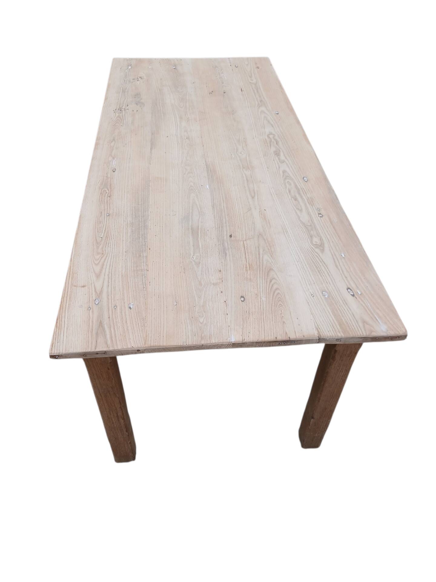 19th-century farmhouse table