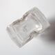 Pressed Glass Vase On The Rocks by Heiner Düsterhaus / Walther Glas / 1972