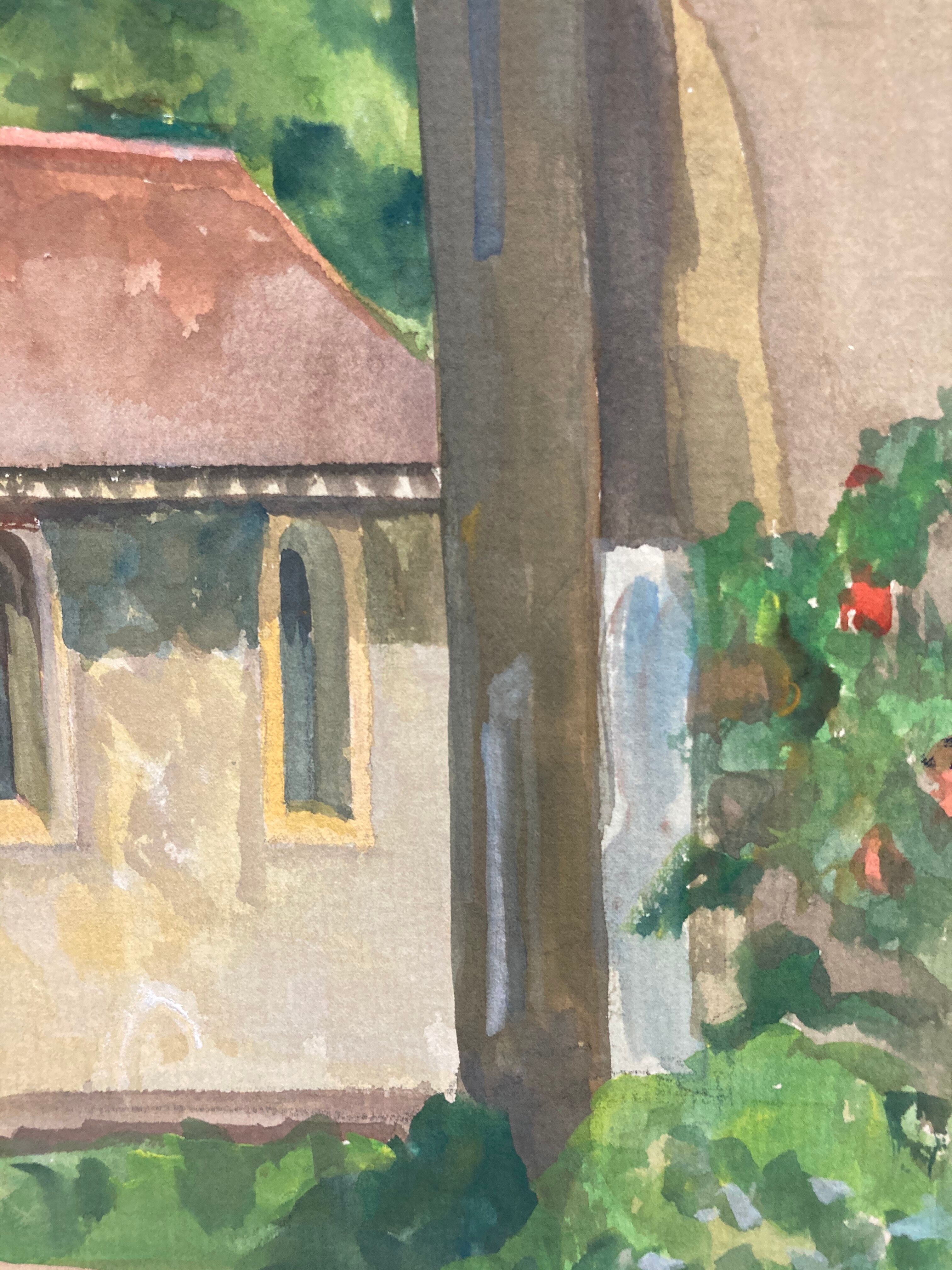 Vintage watercolor