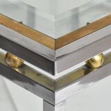 1970s square coffee table