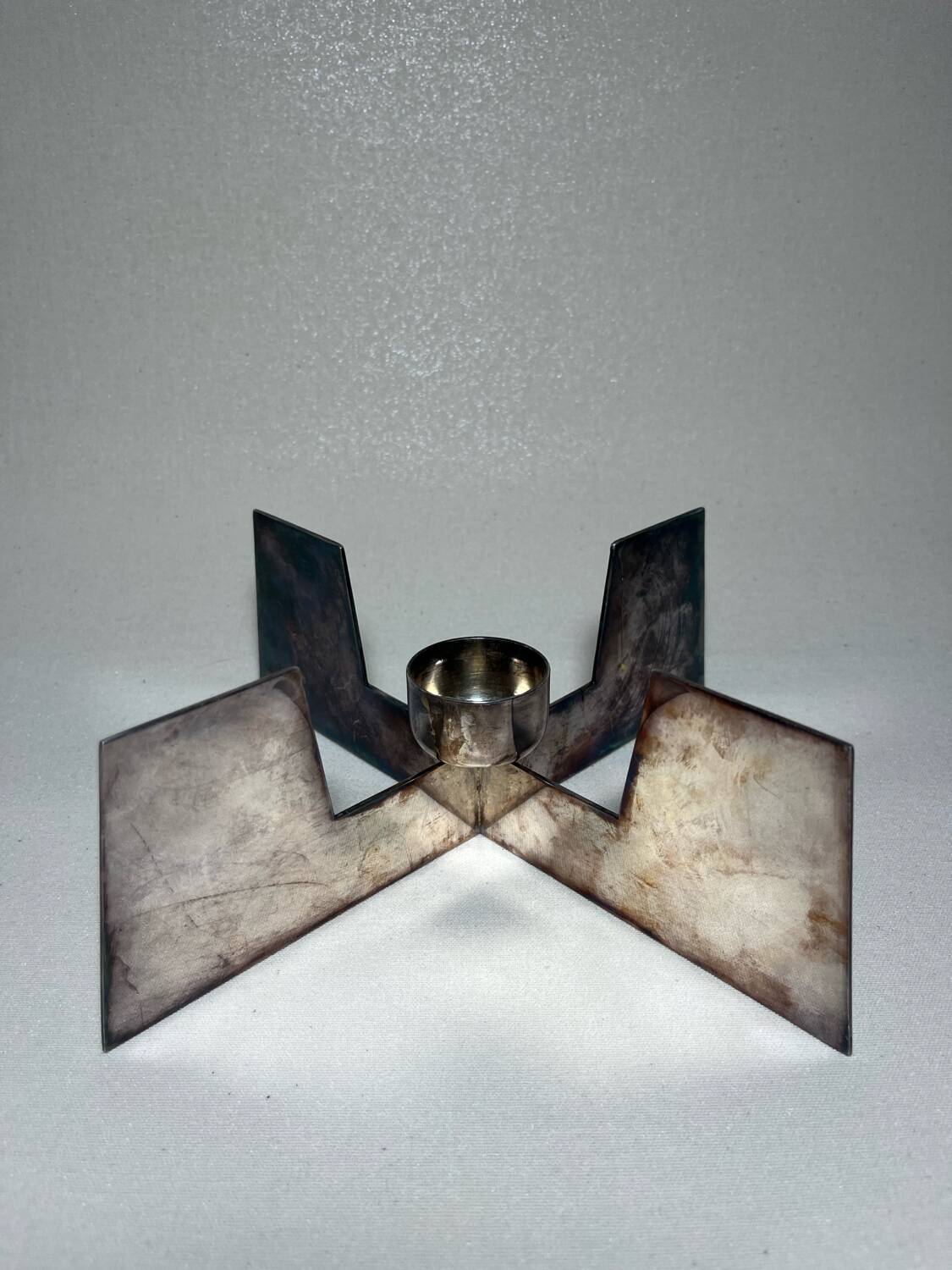 Modernist candle holder