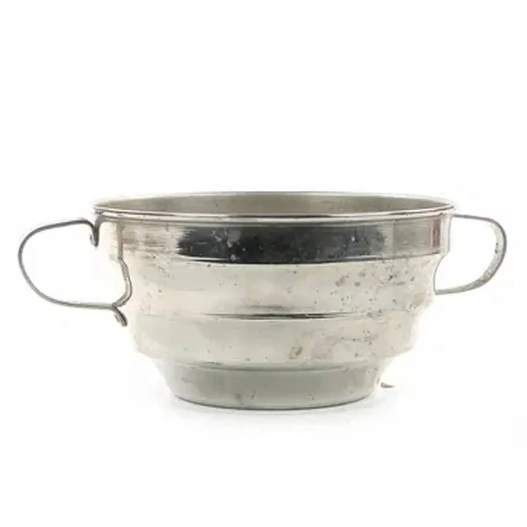 Art Nouveau sugar bowl, silver-plated brass, Germany, early 20th century