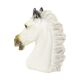 Large Classical Bust Parthenon Horse Greek Style Plaster 39cm