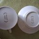 Large breakfast cup Design 1996 Ultra Platinum-silver