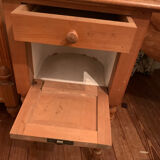 Henry 2 style wardrobe and bedside table circa 1900