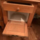 Henry 2 style wardrobe and bedside table circa 1900