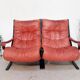 3 Vintage Scandinavian siesta chairs by Ingmar Relling