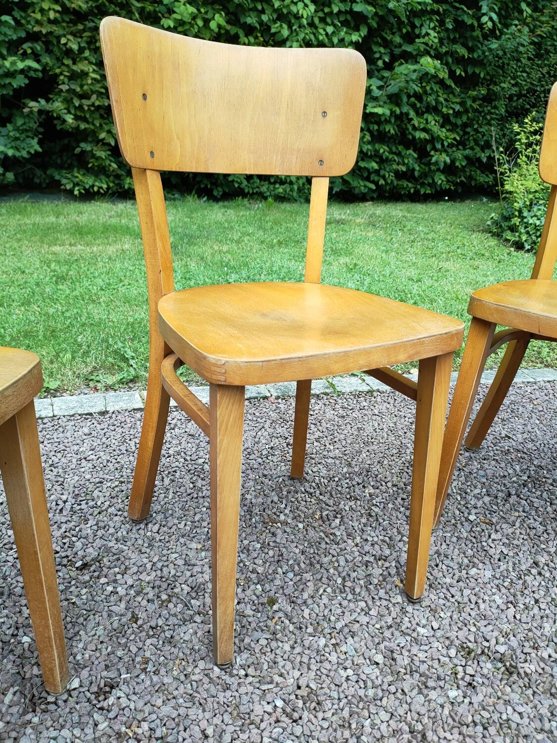 Set of 4 Thonet bistro chairs