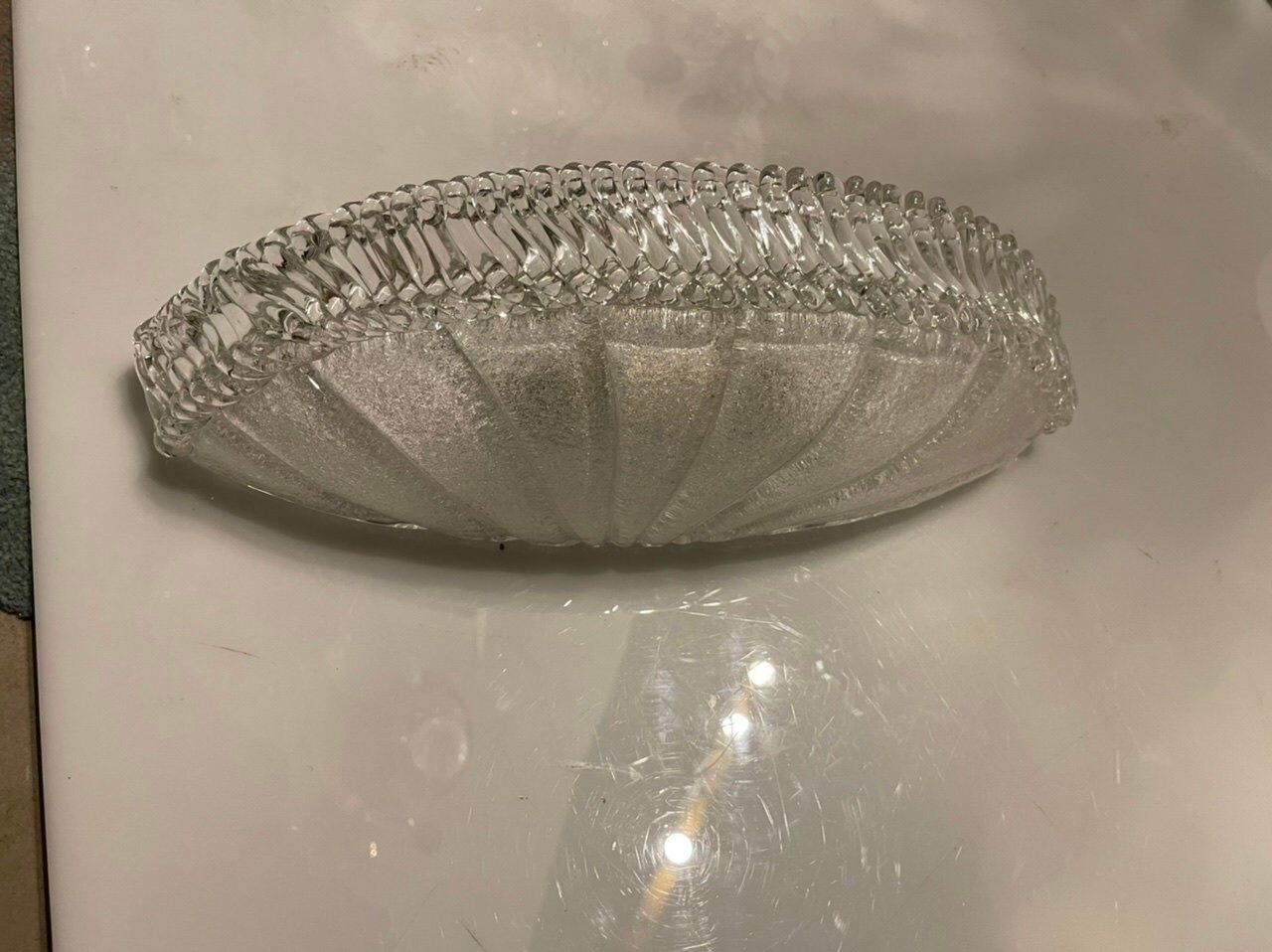 Large Murano Glass Sconces, 1980s, Set of 2