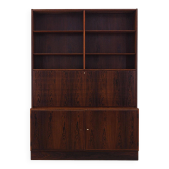 Rosewood bookcase, Danish design, 1970s, designer: Carlo Jensen, production: Hundevad