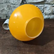 Suspension opaline orange vintage
