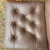 Fauteuil à bascule design Norvège 1960s bois de teck année 60 réf PAOLO