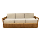 Italian bamboo sofa 1970s