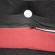 Vintage 1980s Eileen Gray Red Fabric and Metal Daybed